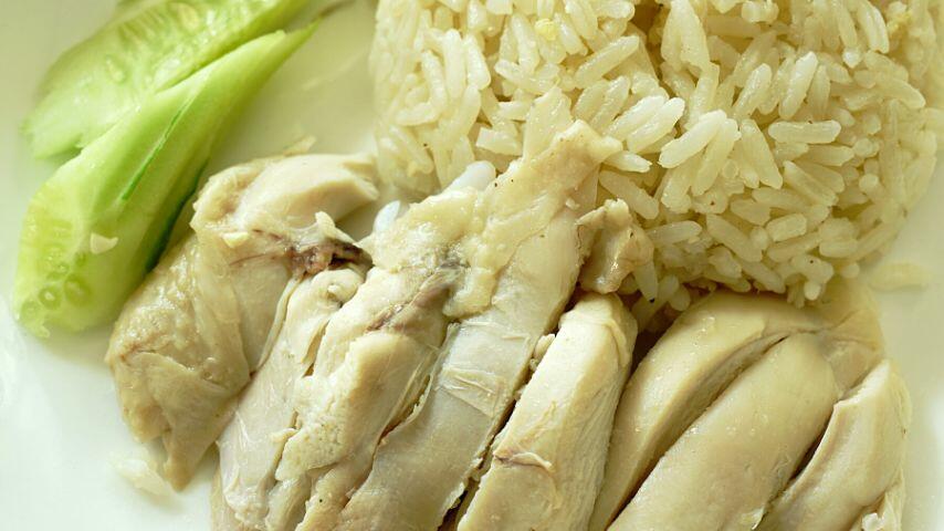 Feeding your dog bland food like rice and boiled chicken