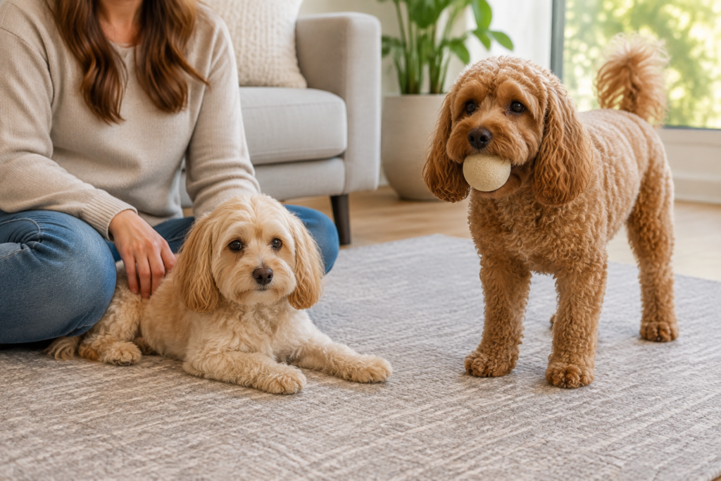 Cavapoo and Cockapoo temperament comparison